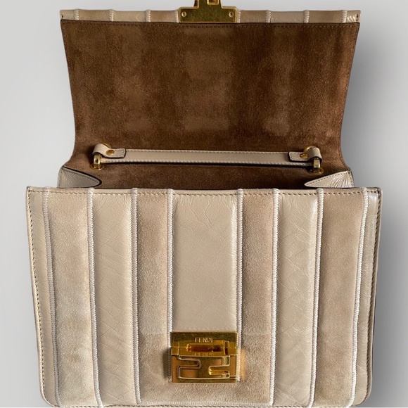 Fendi Amido Nude Kan U Crossbody Bag - Picture 12 of 17